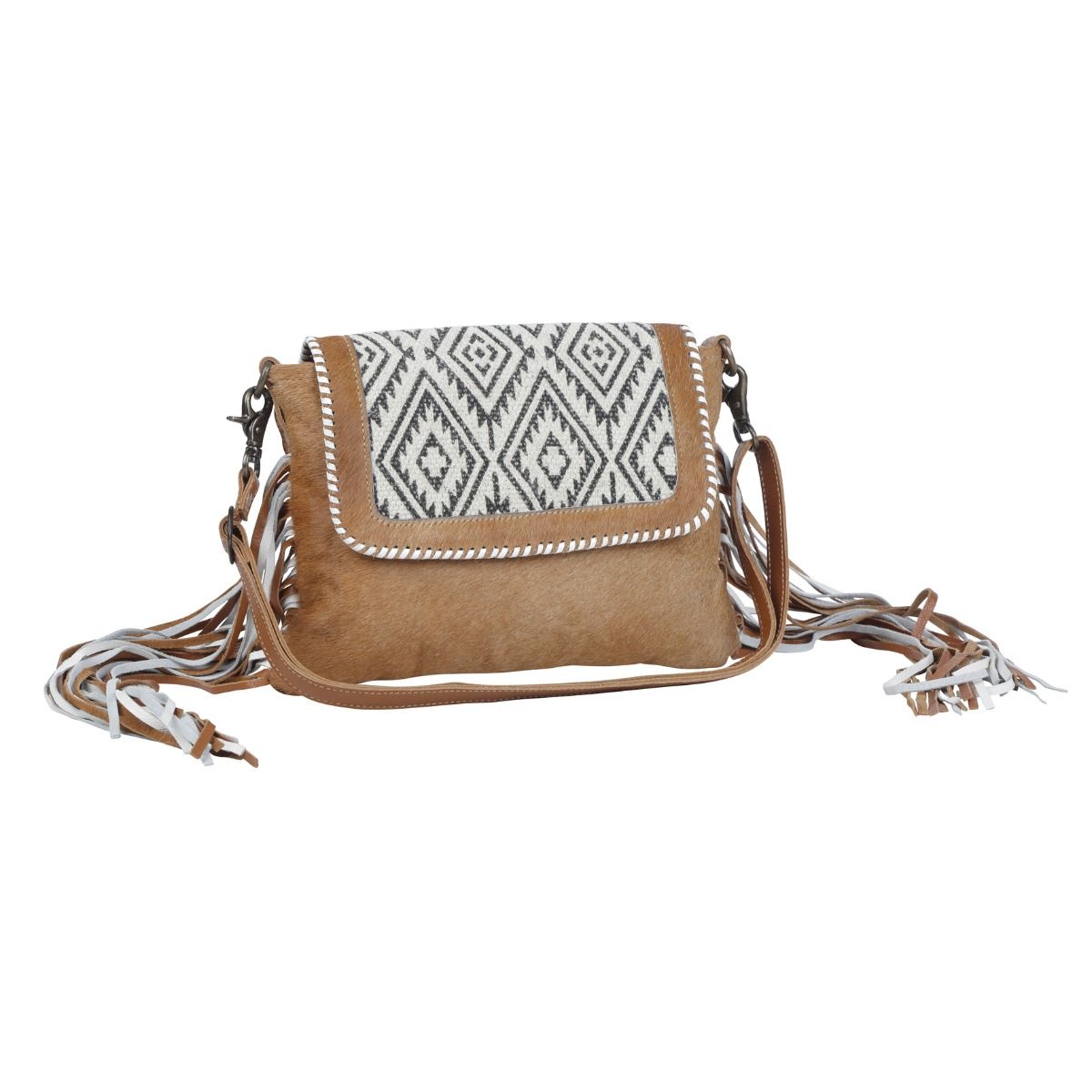 Wabi Sabi Leather & Hairon Bag