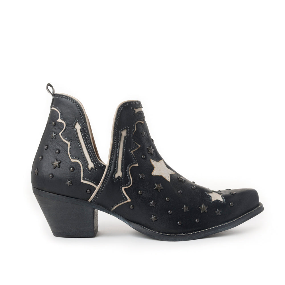 Lone Star Sky Split-Top Leather Boots