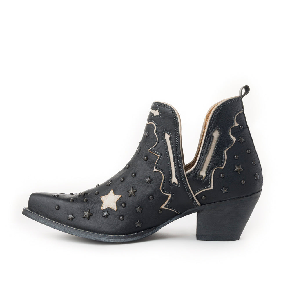 Lone Star Sky Split-Top Leather Boots