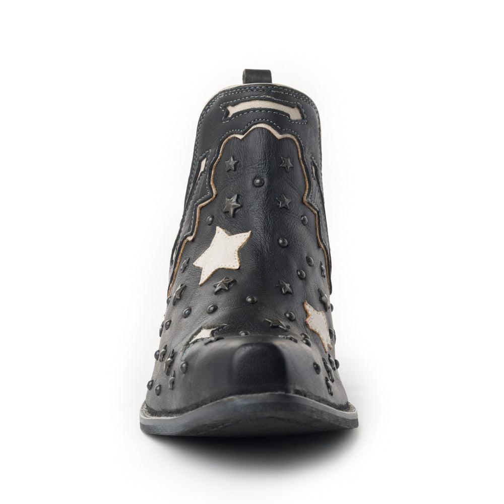 Lone Star Sky Split-Top Leather Boots