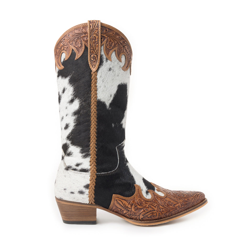 Adelaide Hair-On High Top Boots