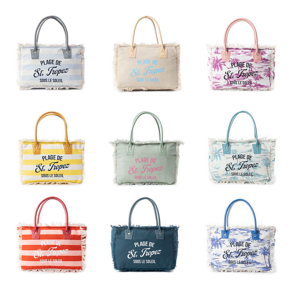 Saint Tropez Tote Bag In Sand