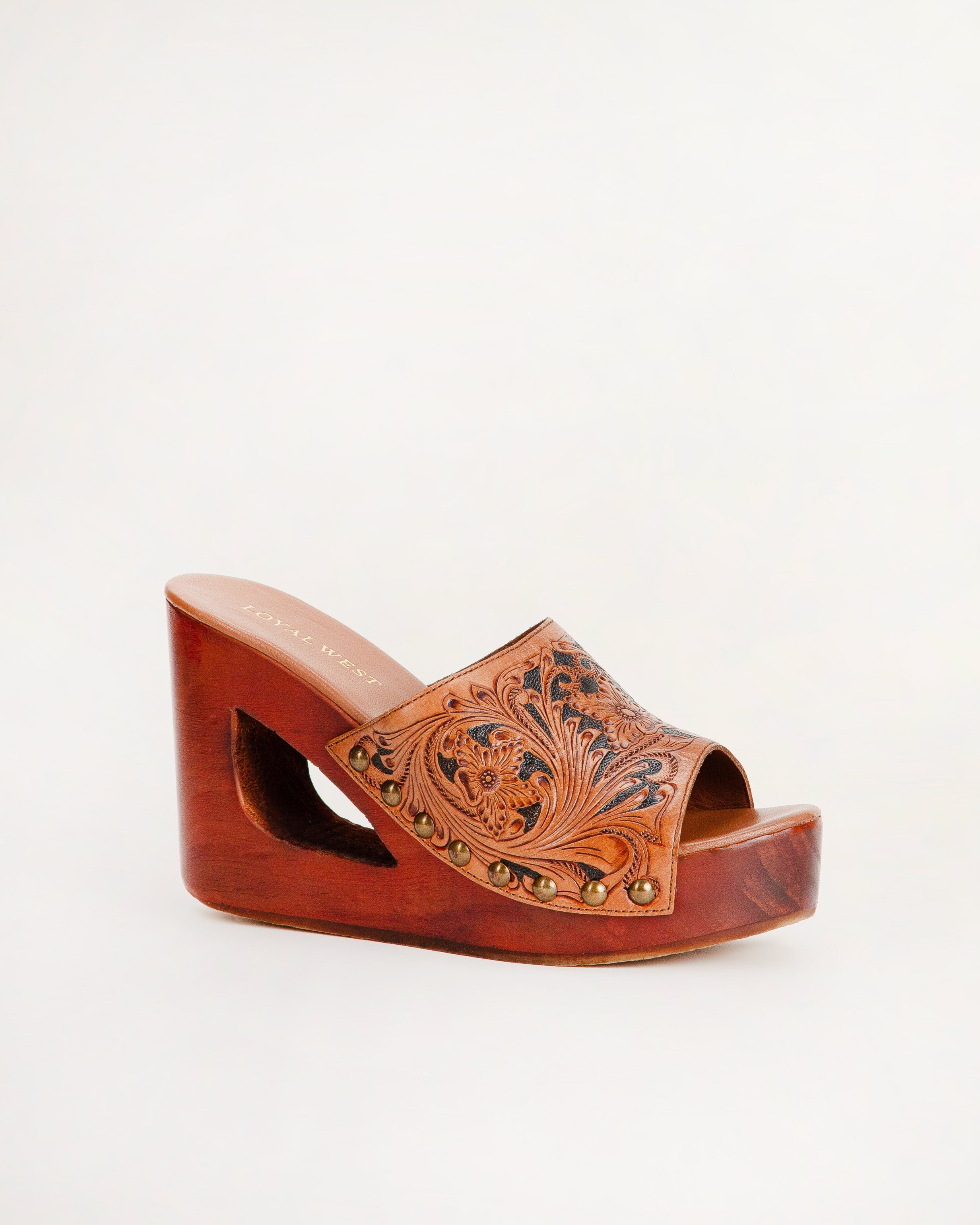 Loyal West Desert Wanderer Sandals - Dark Brown