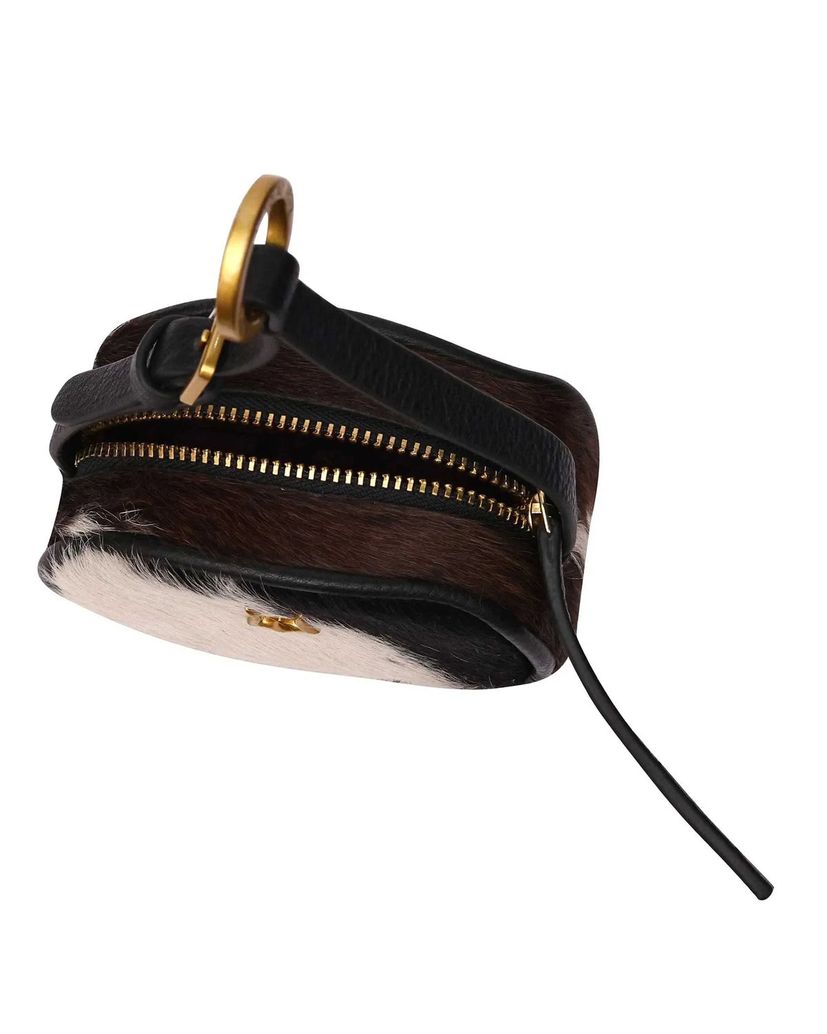 Sophia Micro Bag Charm - Grey cowhide