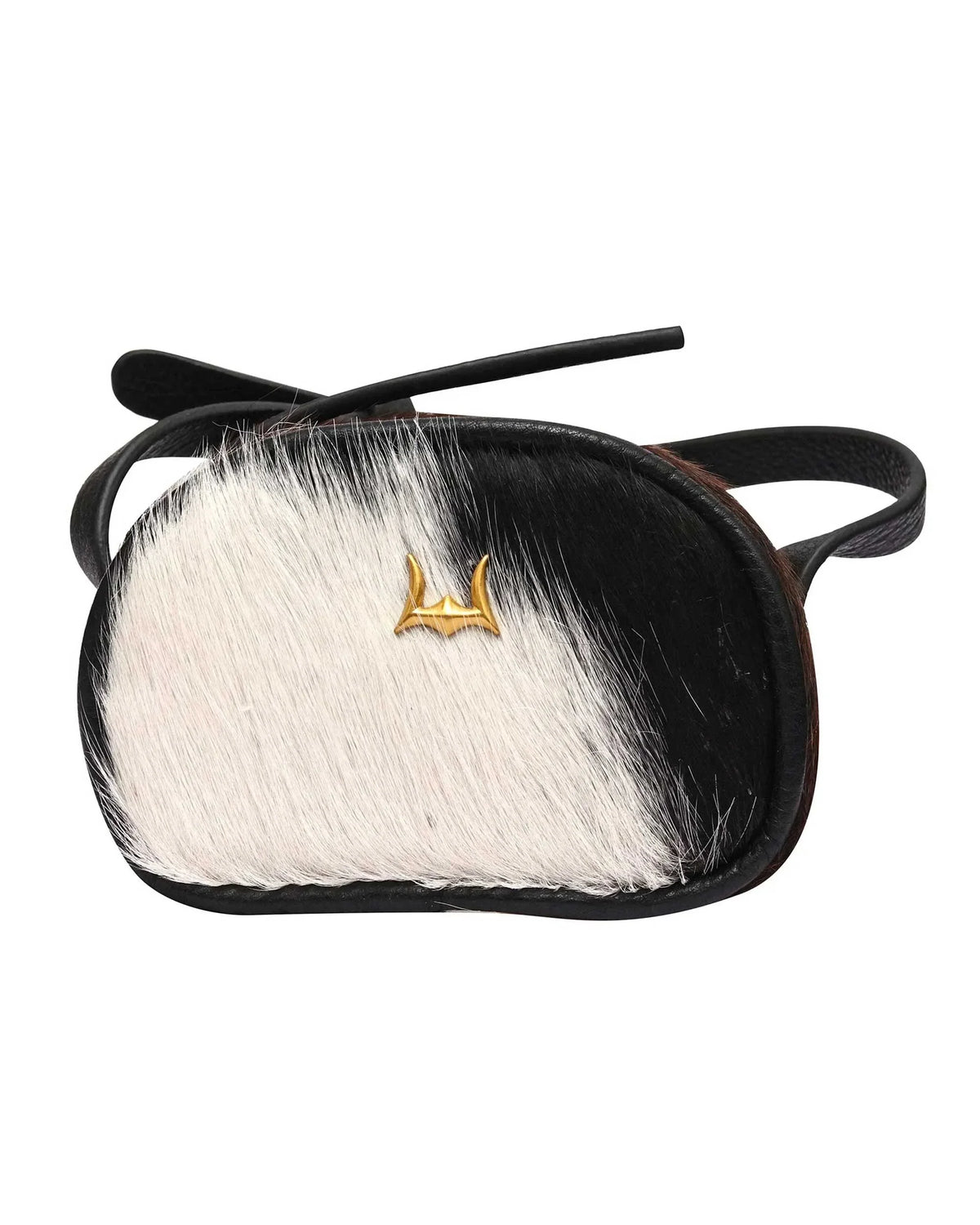 Sophia Micro Bag Charm - Grey cowhide