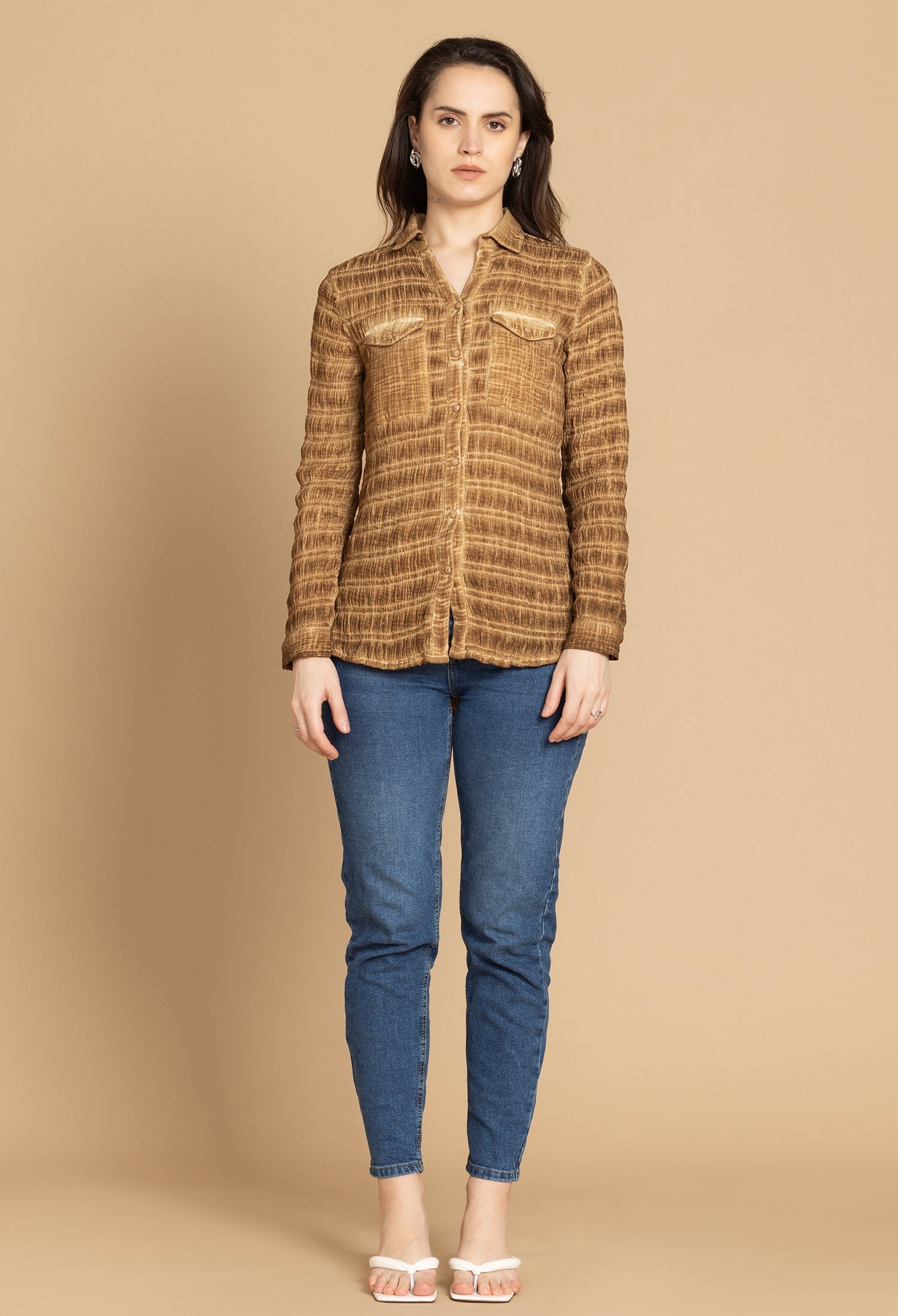 Bohera Vivian May Crimped Shirt