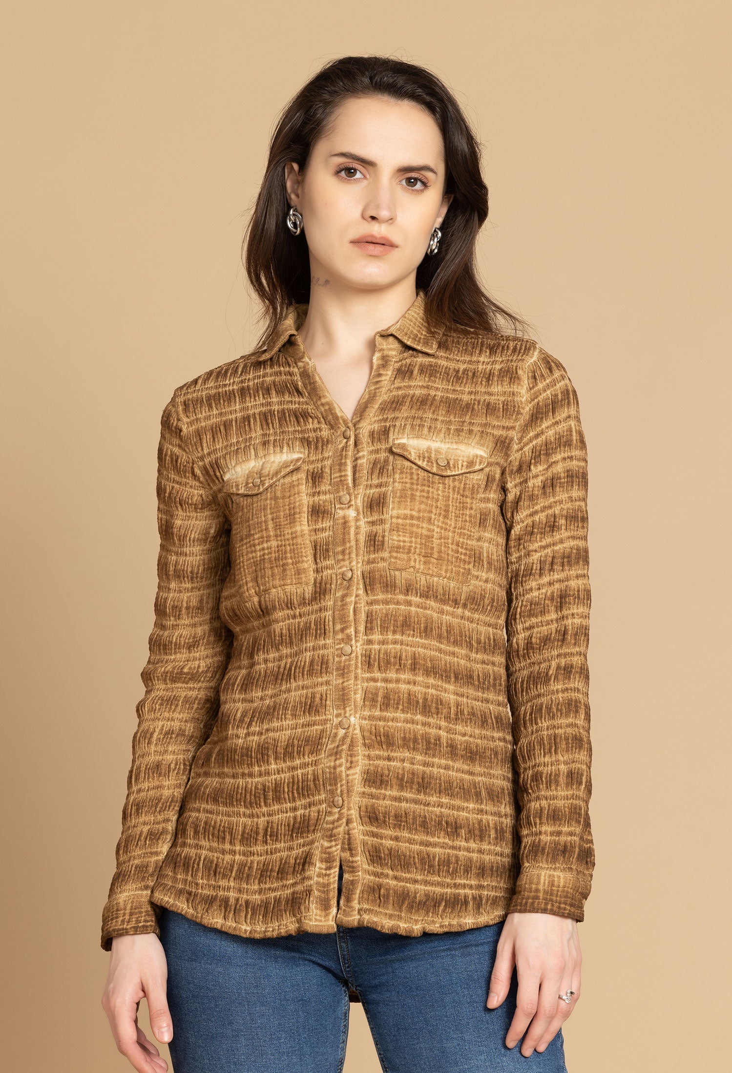 Bohera Vivian May Crimped Shirt