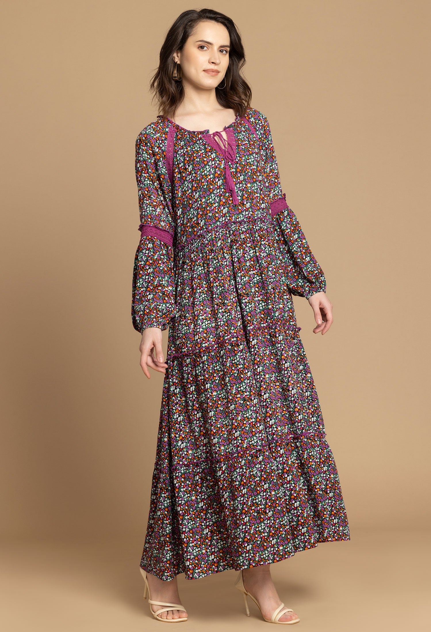 Bohera Isabel Fields of Florals Dress