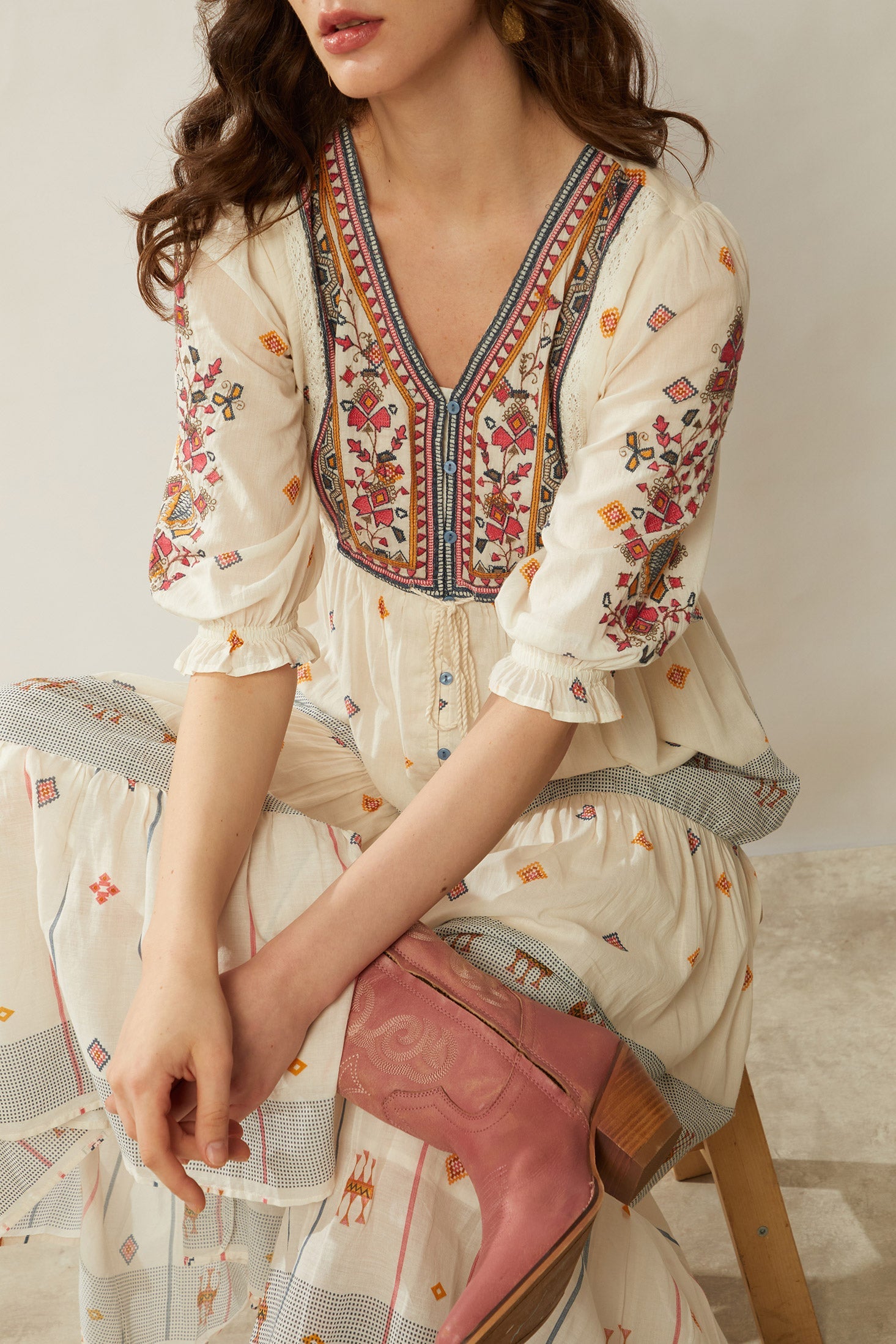 Bohera Kelani Embroidered Long DRESS