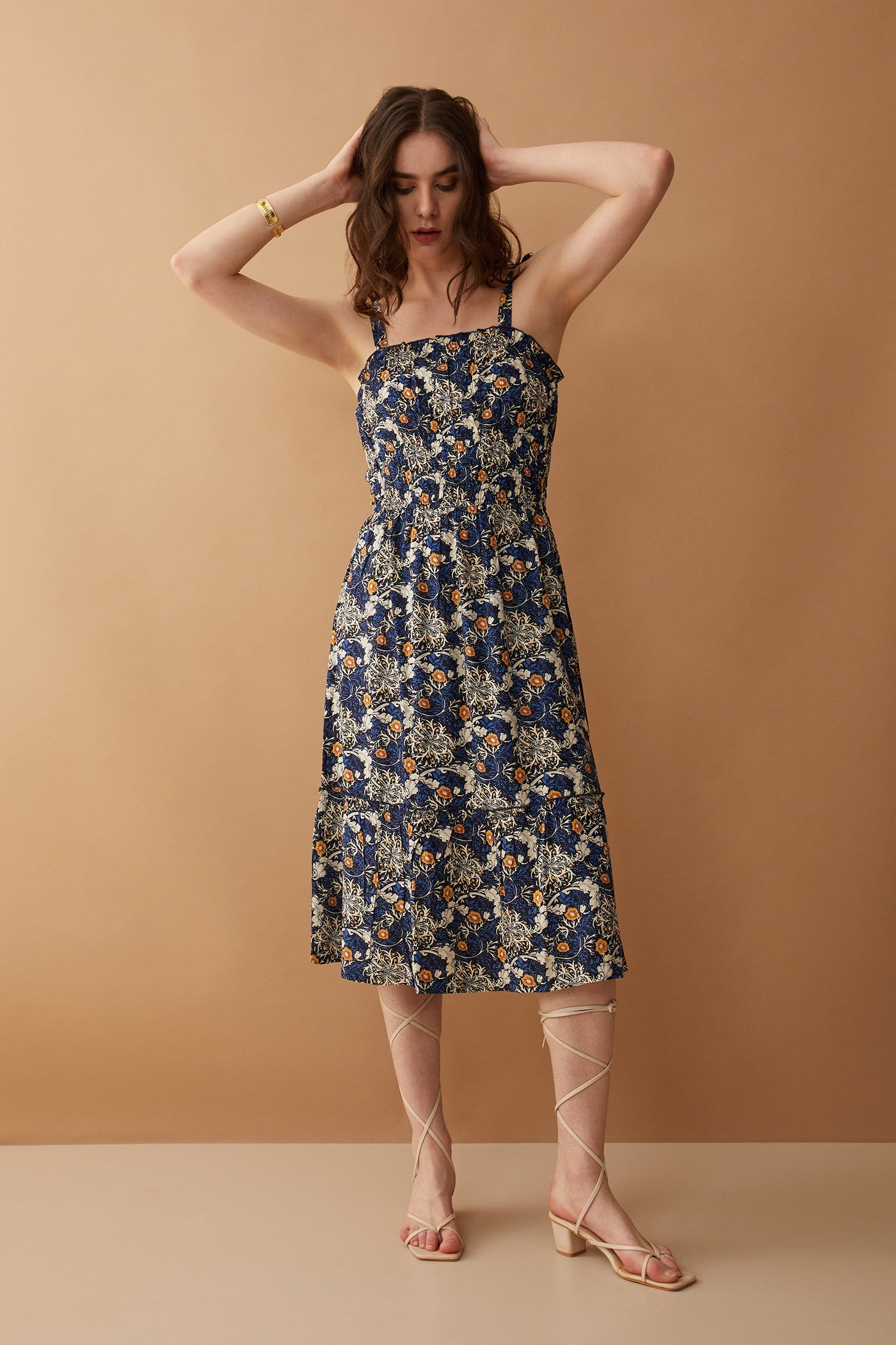 Bohera Abbie Drop Tier Waist Dress