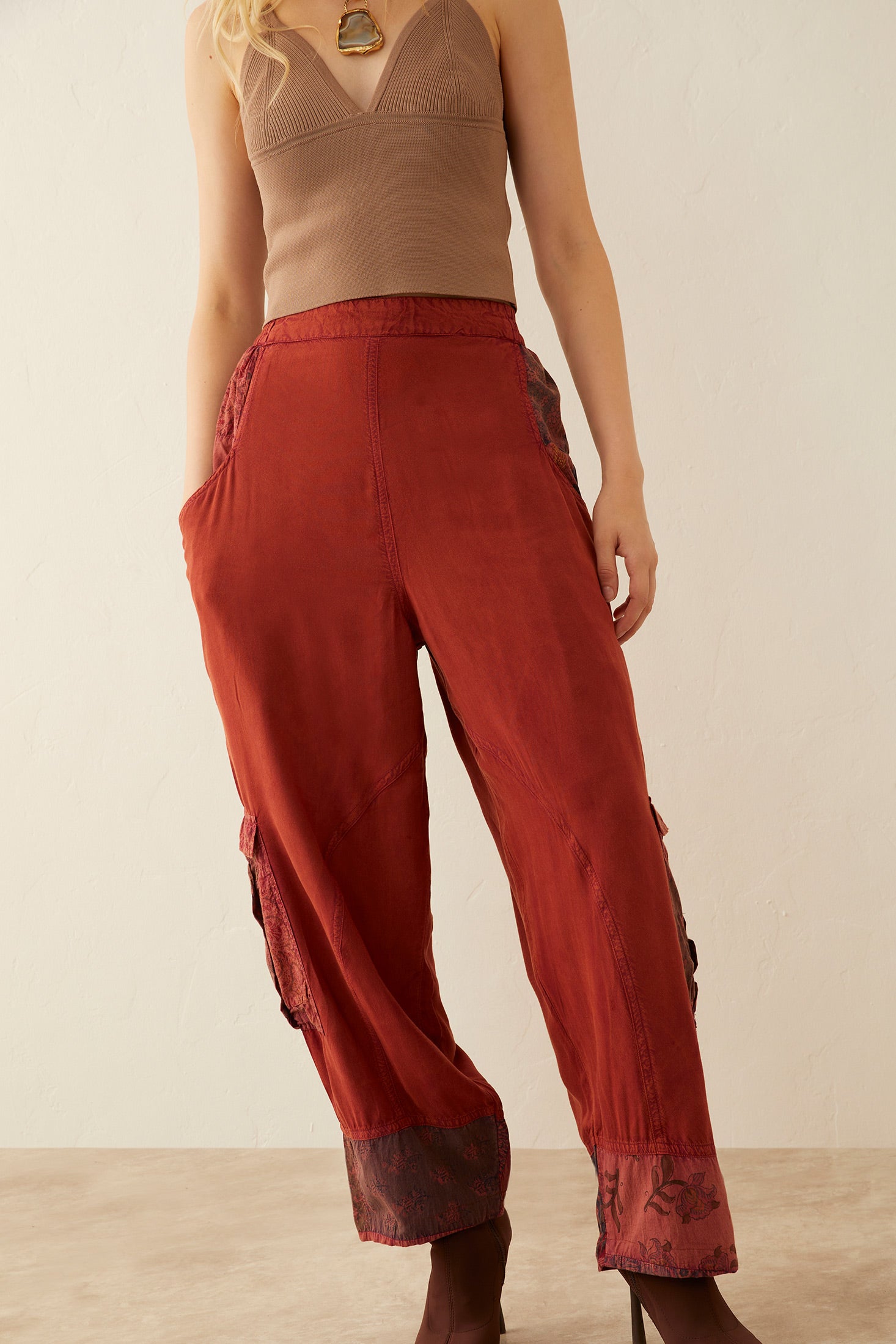 Olivia Daye Patchwork Pants