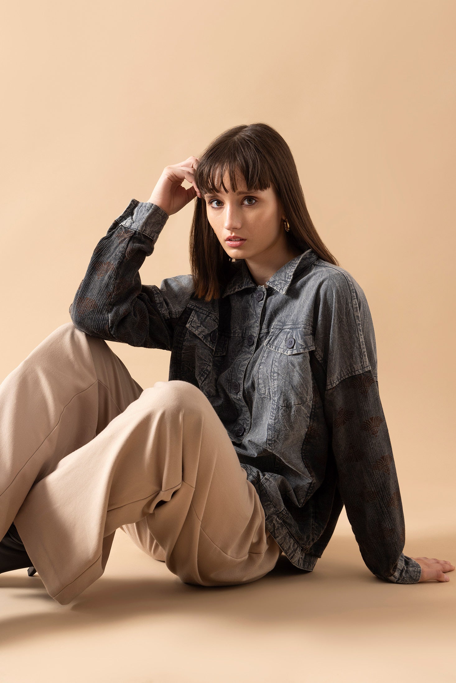Mylee Collins Patchwork Shacket