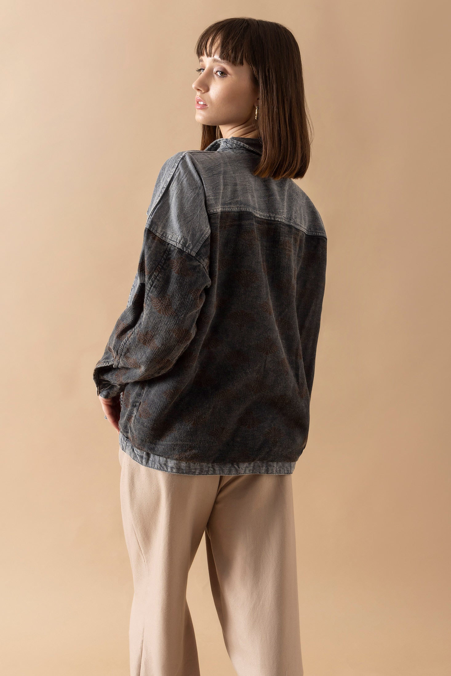Mylee Collins Patchwork Shacket