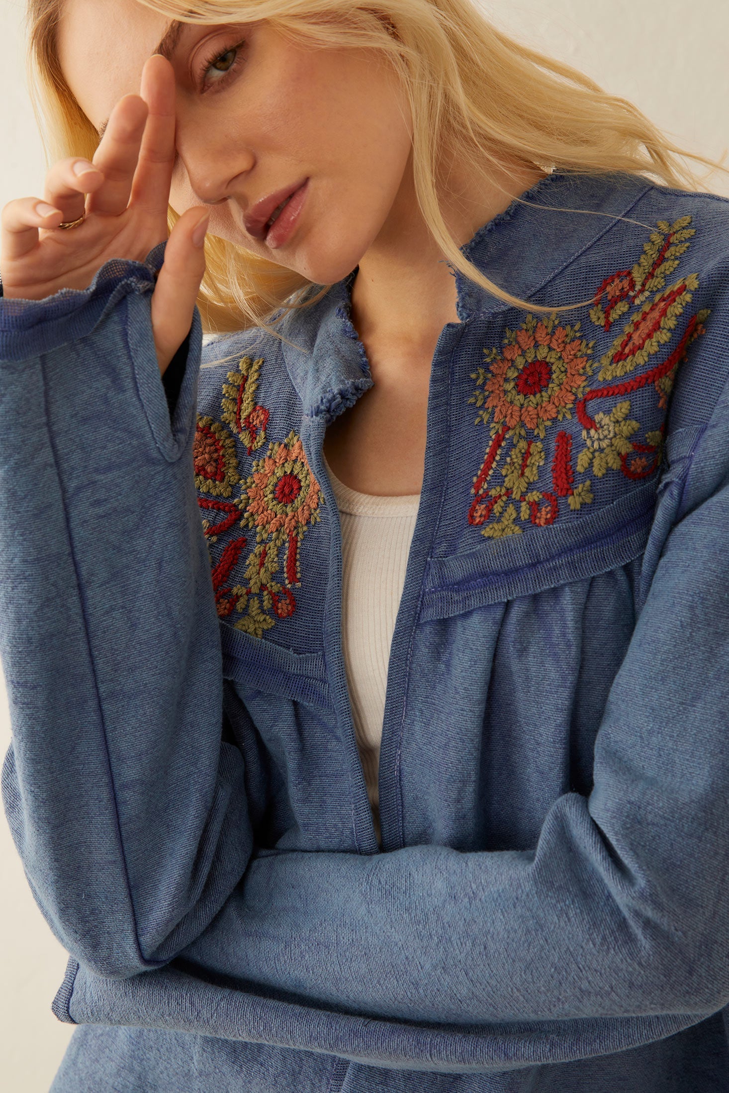 Hazel Anne Embroidered Jacket