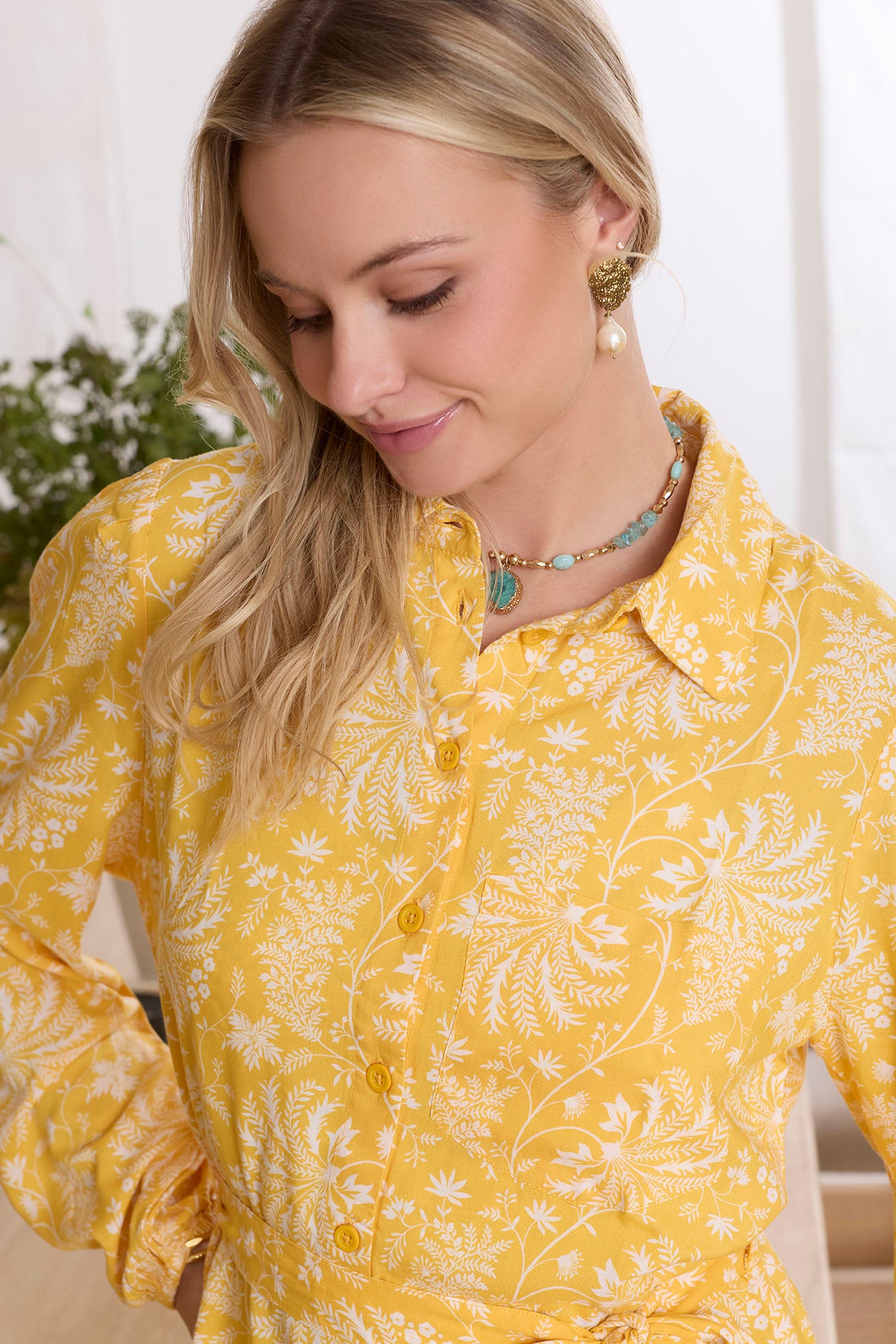 Resplendent Shirt Dress