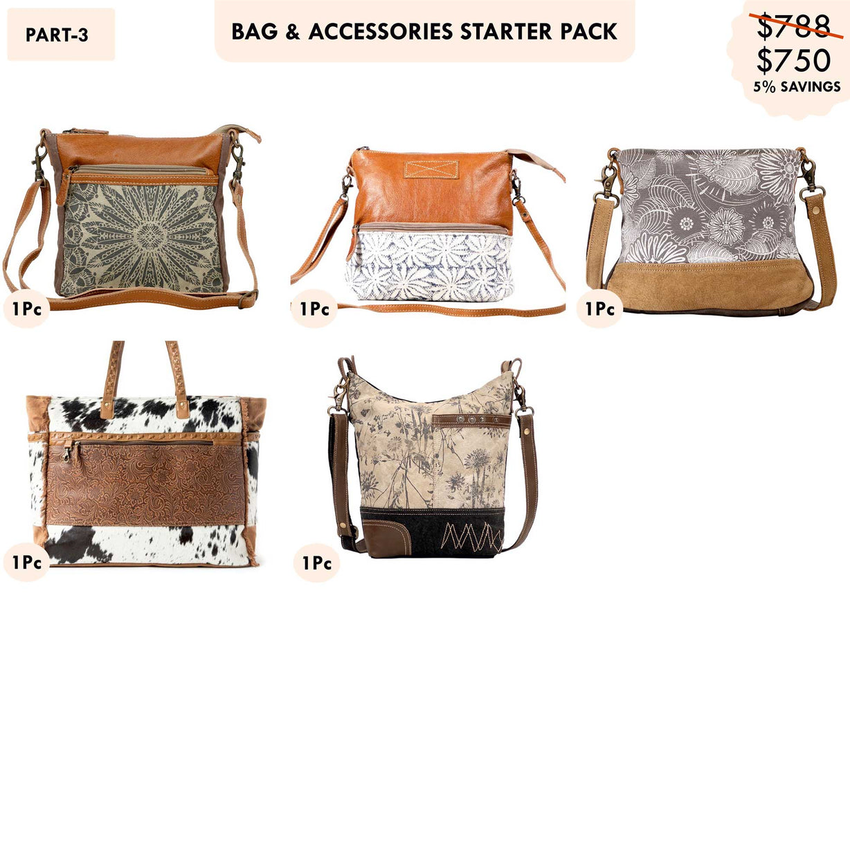 Starter Pack $750 - Western Bags & Accessories
