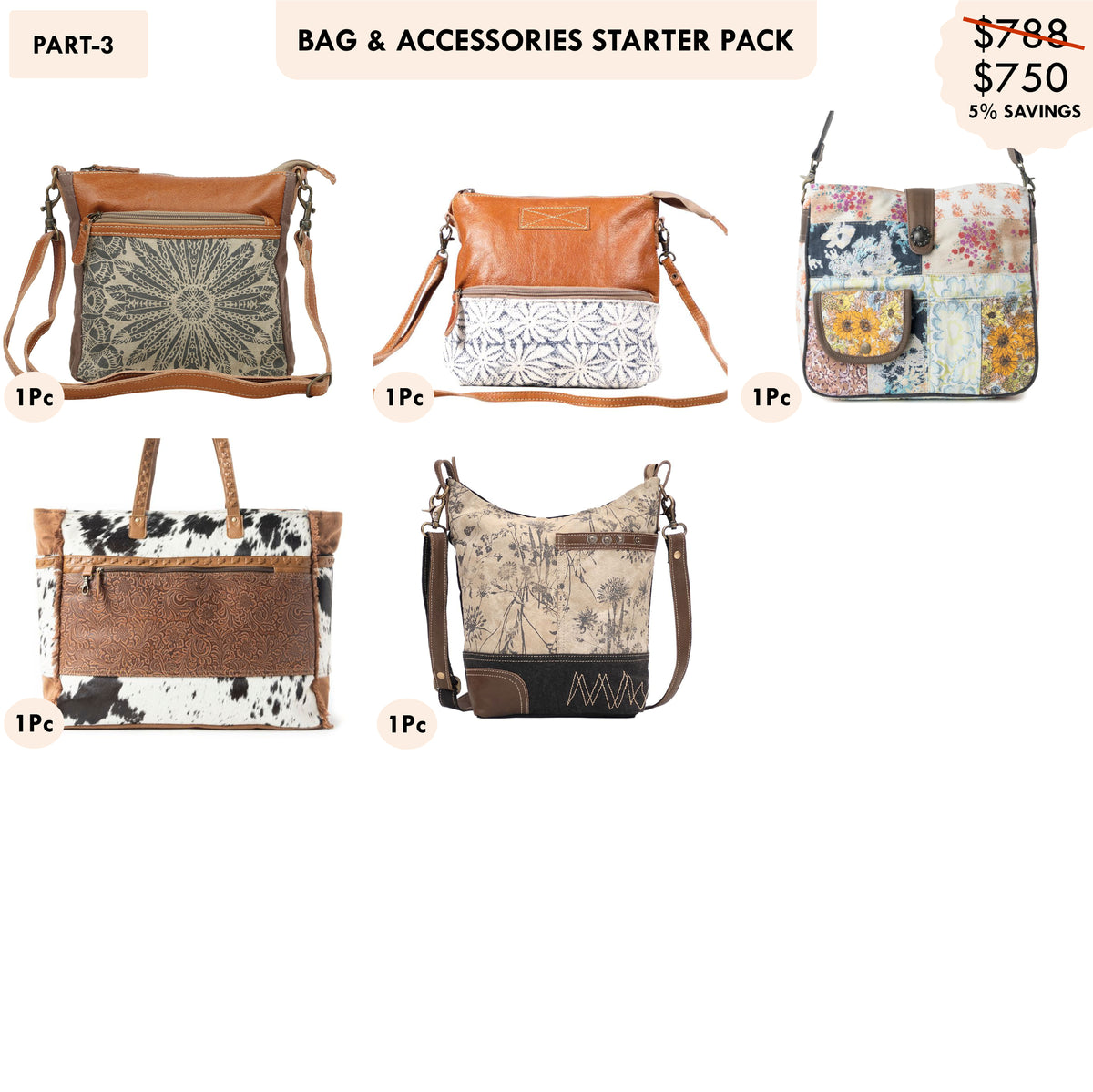 Starter Pack $750 - Western Bags & Accessories