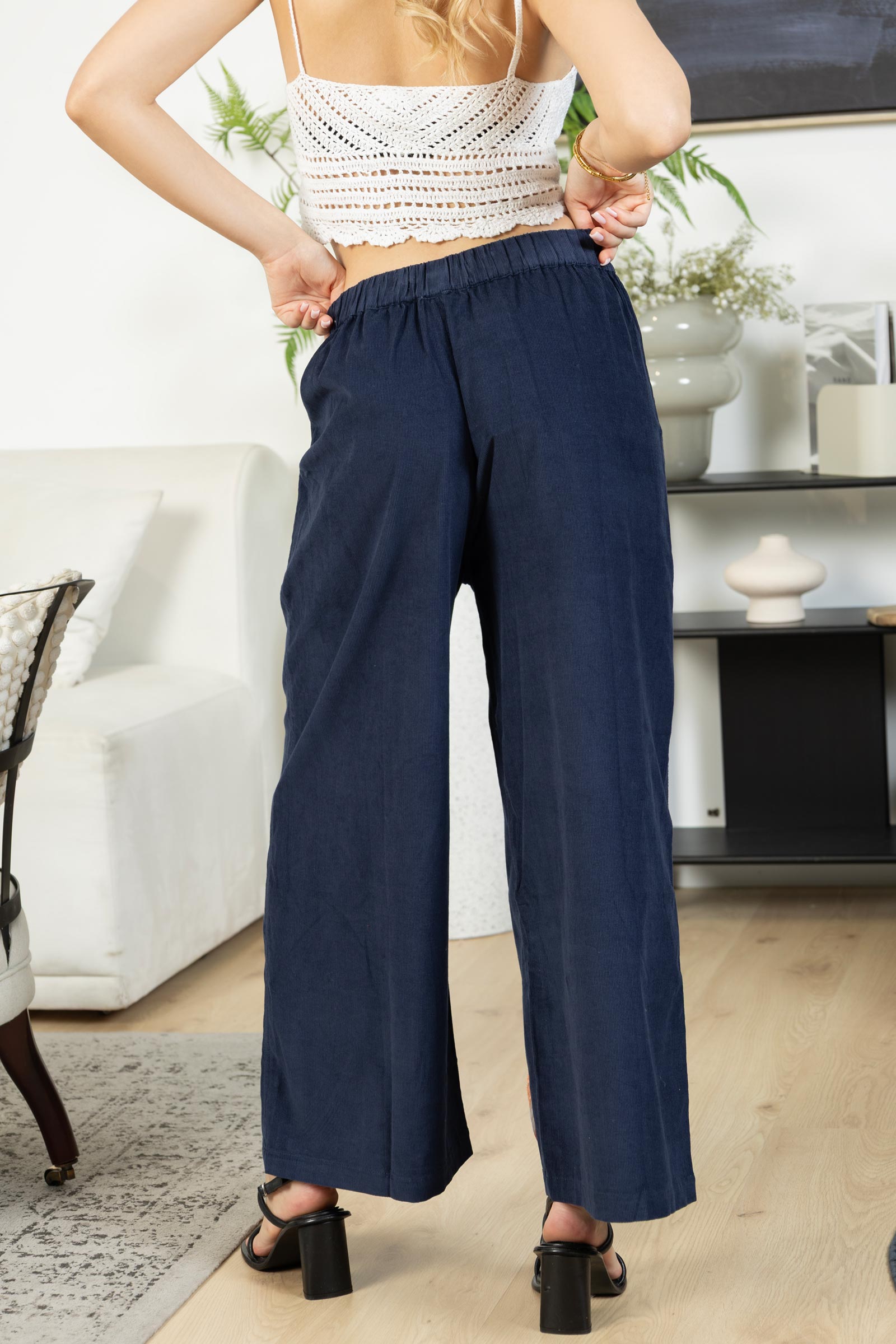 Charlotte's Trail Pants In Dark Blue