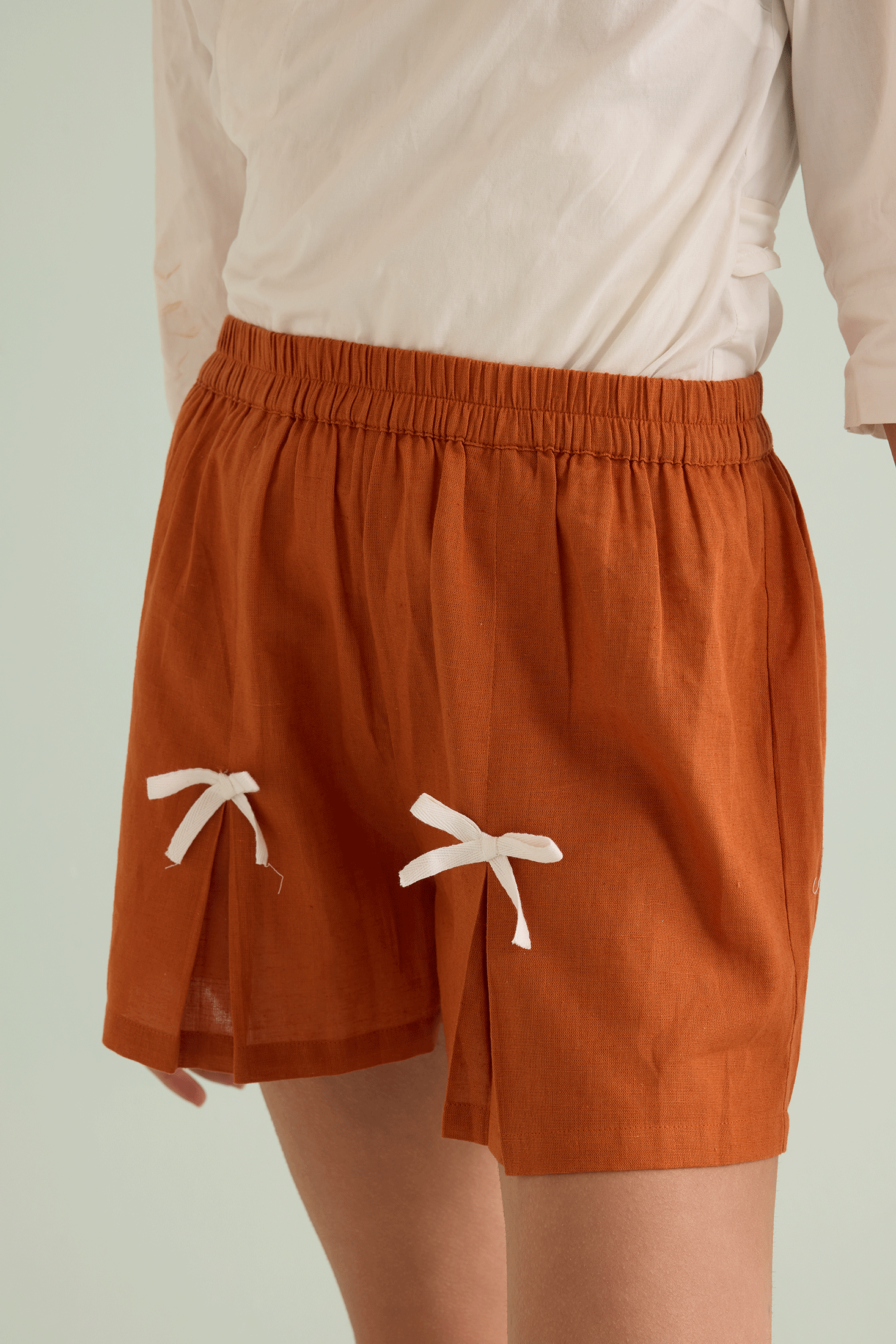 Gabriella Fashion Shorts In Orange