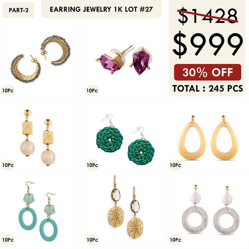 EARRINGS 1K LOT-27