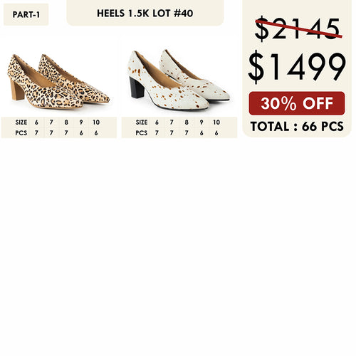 HEELS 1.5K LOT-40