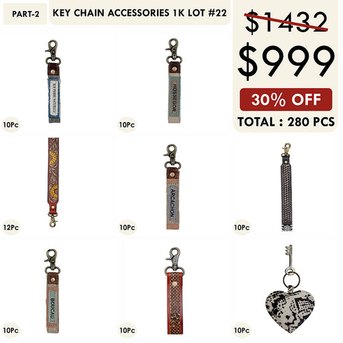 KEYCHAINS 1K LOT-22