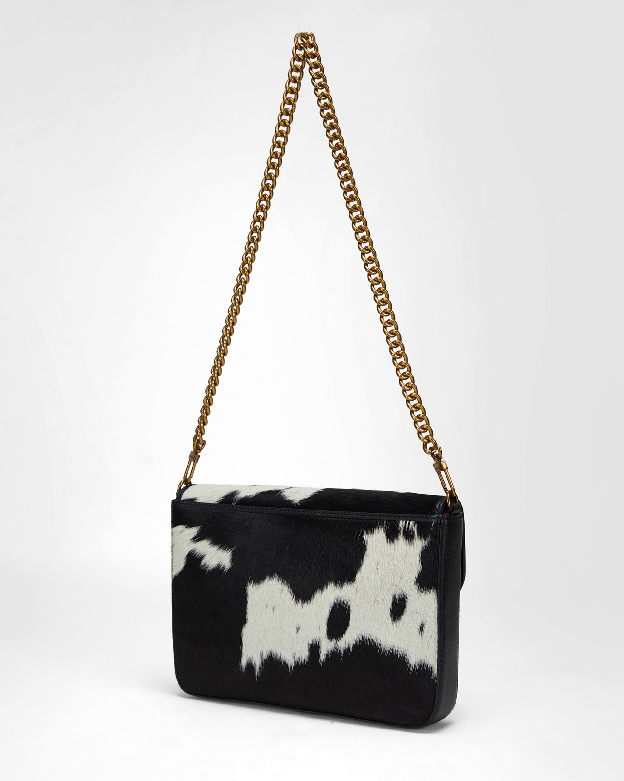 Loyal West On The Go Medium Chain Bag In Cowhide And  Calfskin