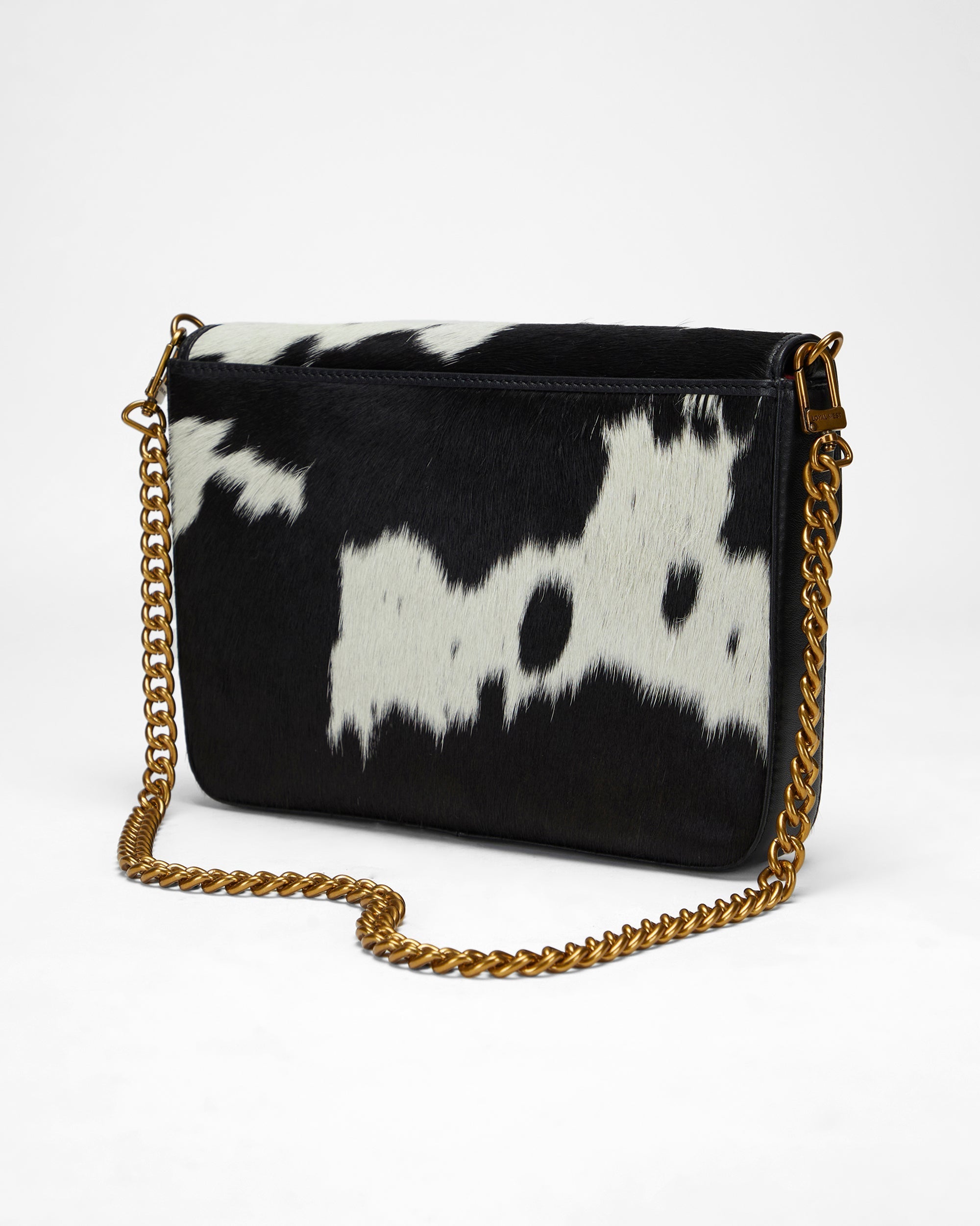 Loyal West On The Go Medium Chain Bag In Cowhide And  Calfskin