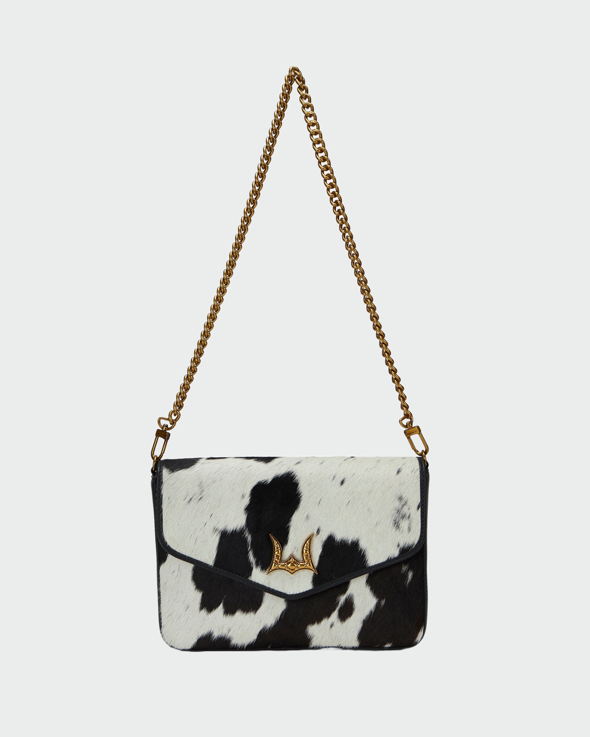 Loyal West On The Go Medium Chain Bag In Cowhide And  Calfskin