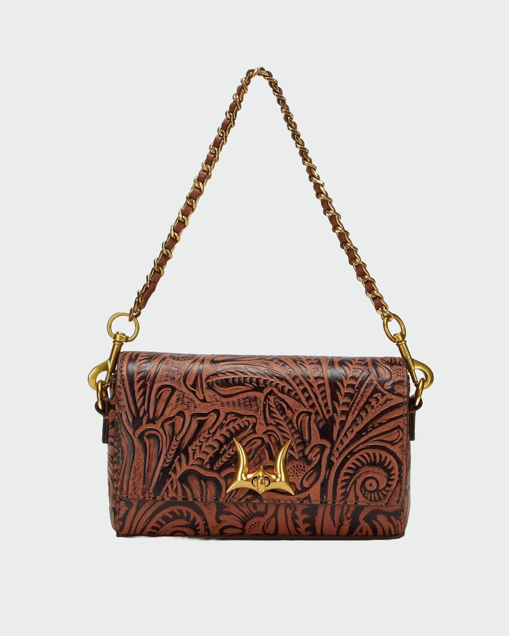 Loyal West Savi Mini Bag In  Calf Leather - Black