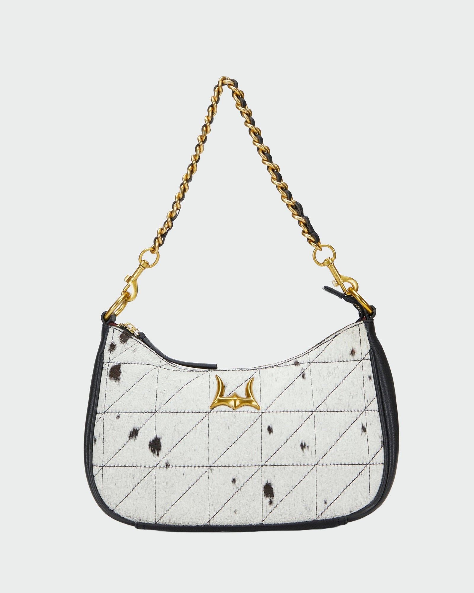 Loyal West Joe Quilted Nappa Leather Bag-Black