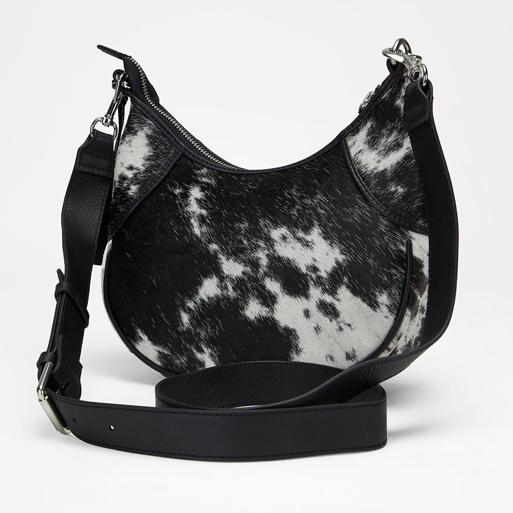 Loyal West Lueve Hairon Leather Bag