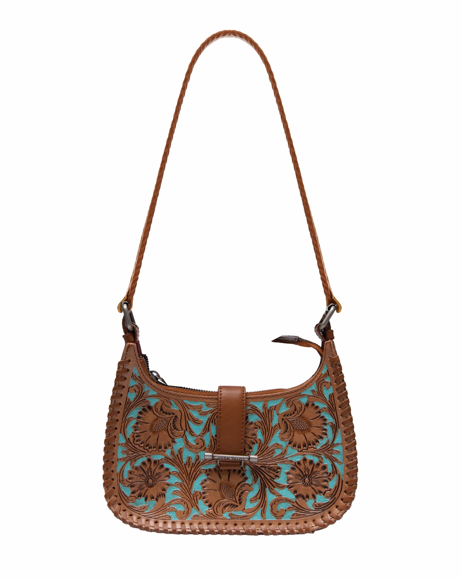 Loyal West Dannia Medium Purse - Whiskey & Water