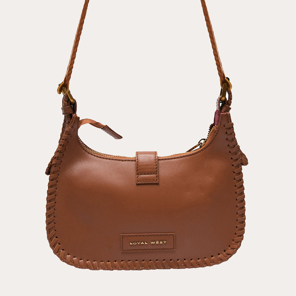 Loyal West Dannia Medium Purse - Saddle Brown