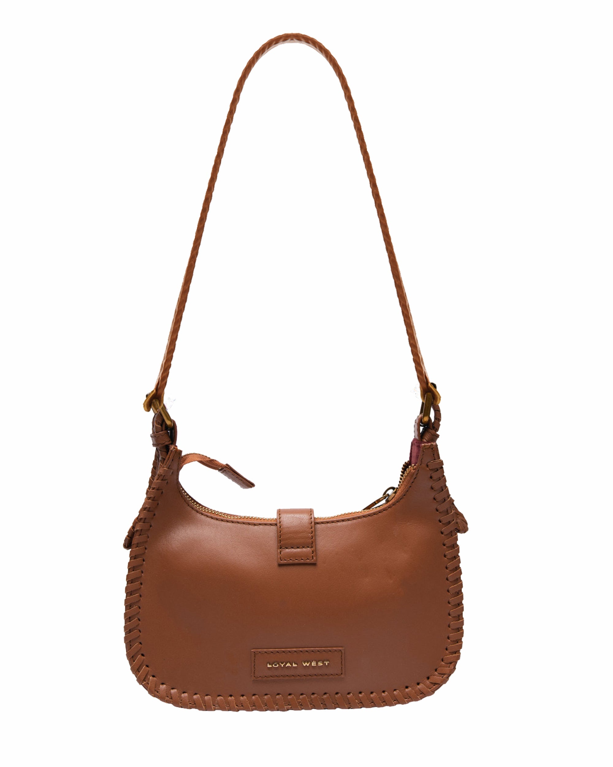 Loyal West Dannia Medium Purse - Saddle Brown