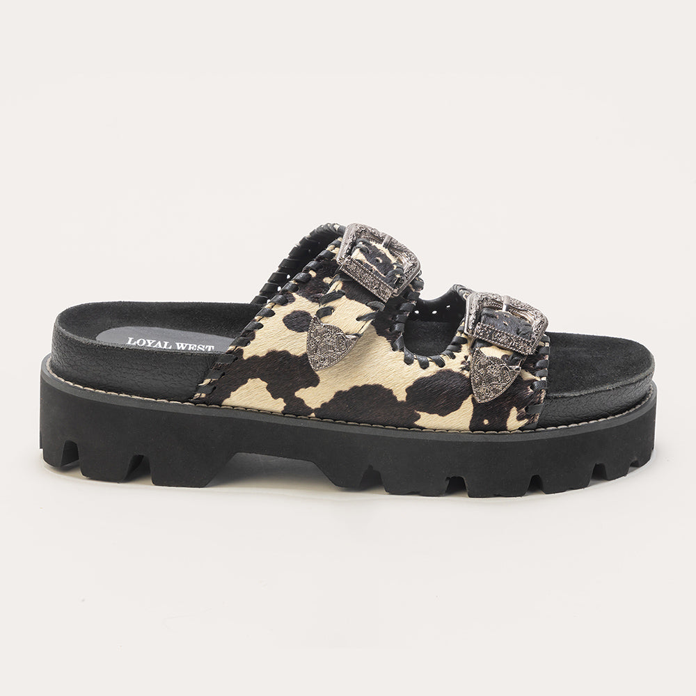 Serena Cowhide Sandals