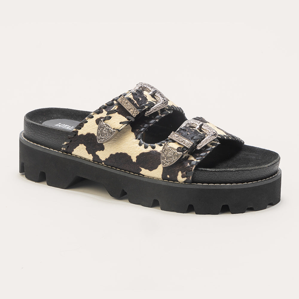 Serena Cowhide Sandals