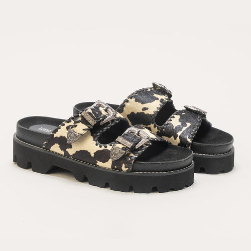 Serena Cowhide Sandals