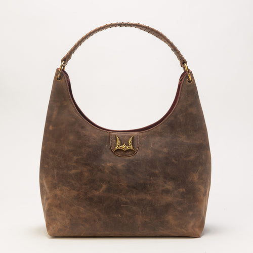 Lw Large Purse In In Brunette Leather