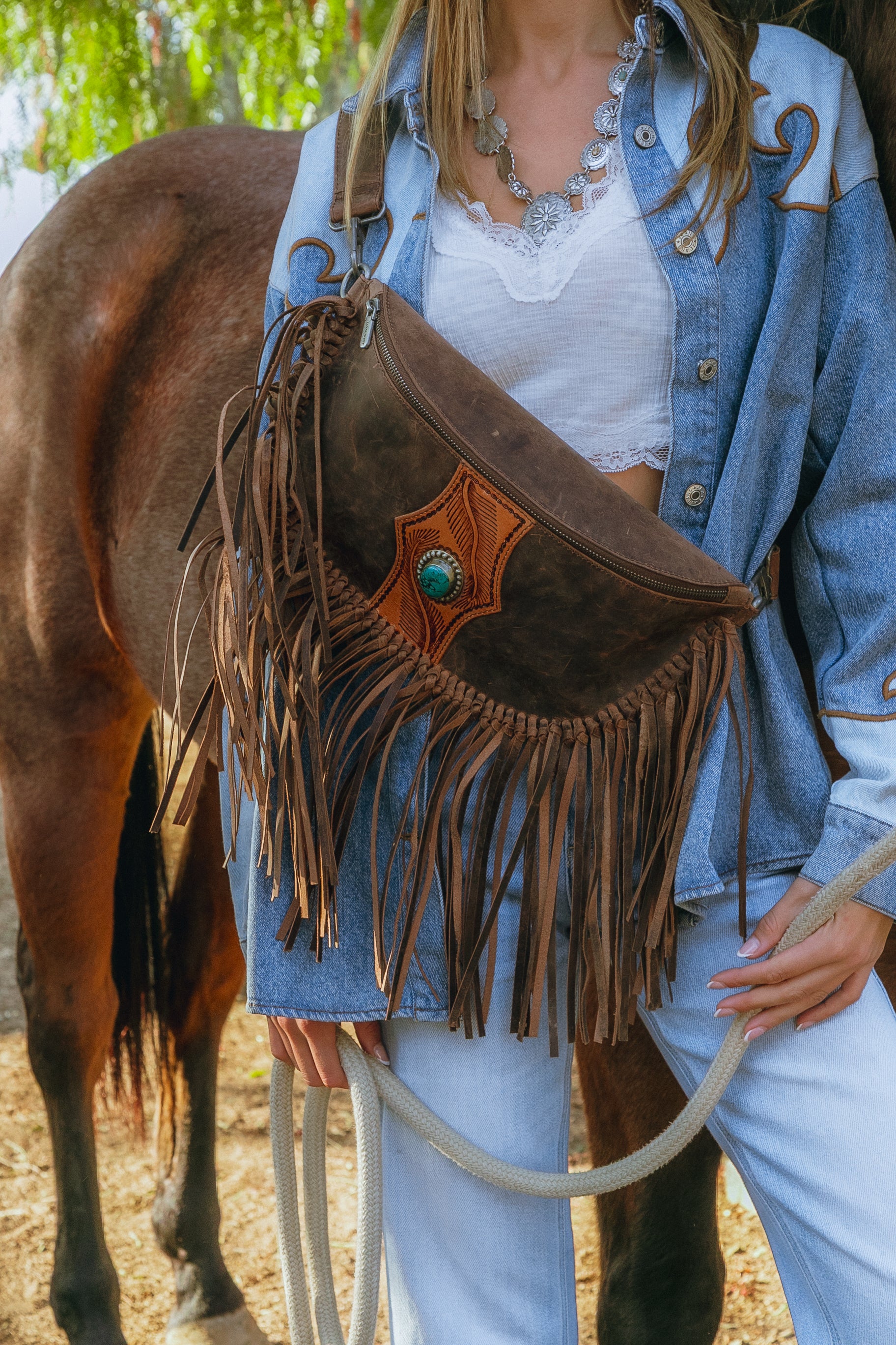 Sedona Tassle Belt Bag