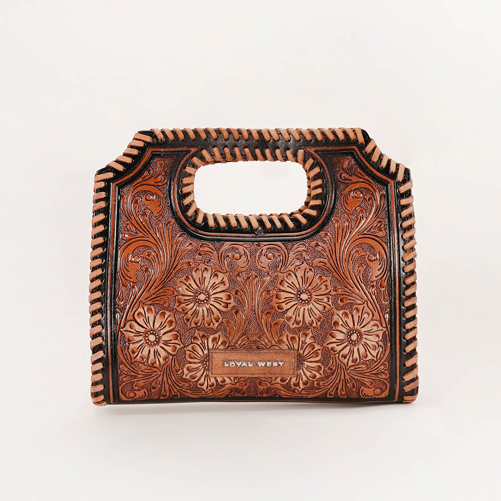 Loyal West Alma Medium Handbag Brown