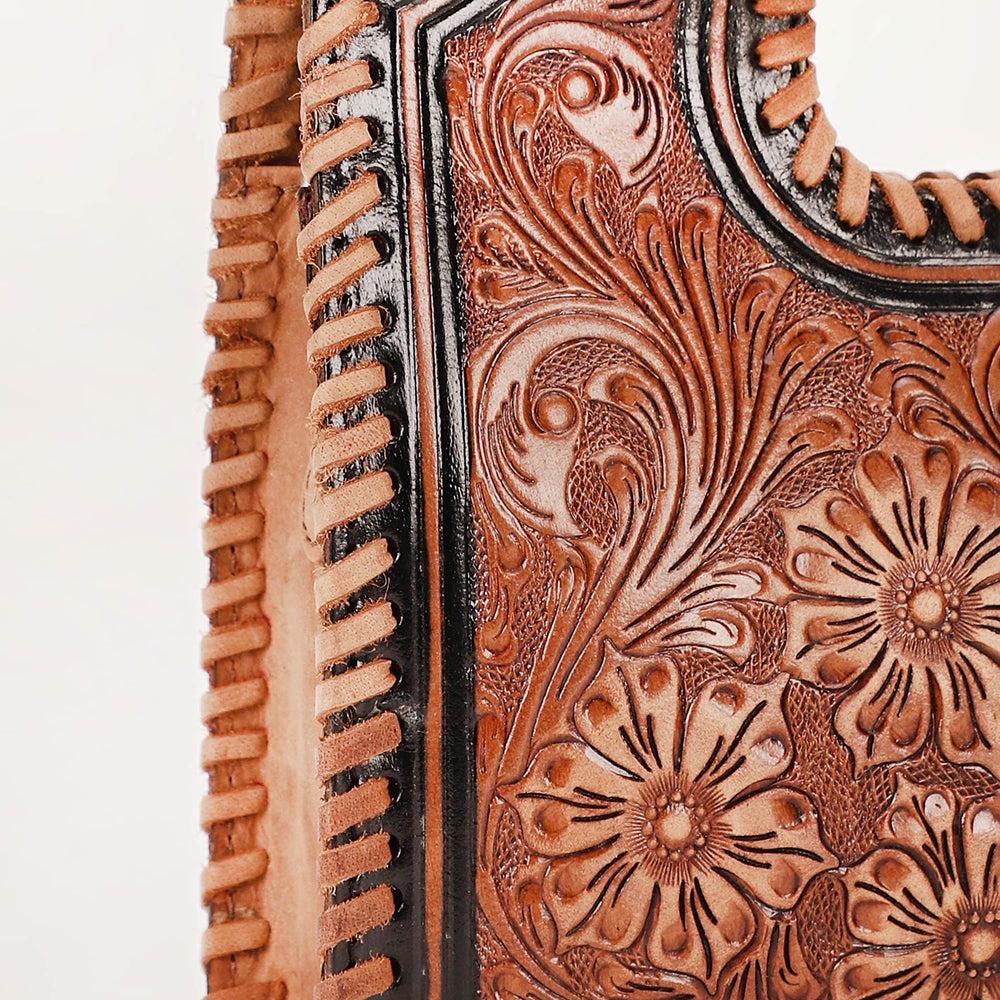 Loyal West Alma Medium Handbag Brown