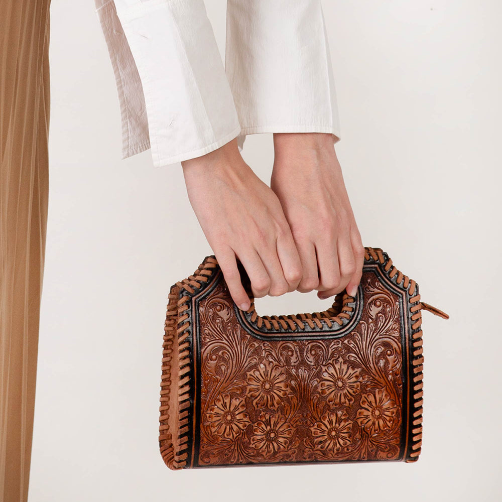 Loyal West Alma Medium Handbag Brown