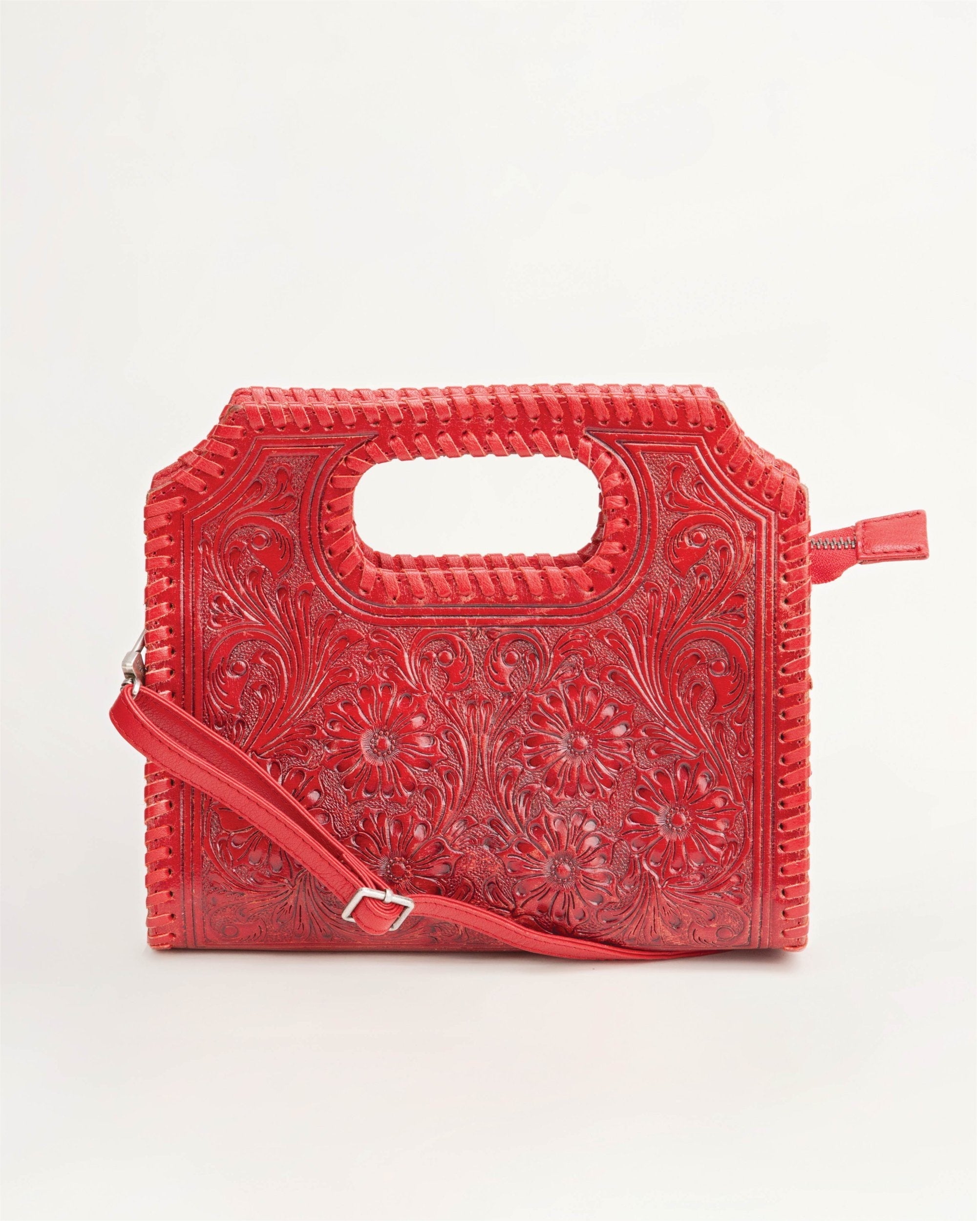 Loyal West Alma Medium Handbag Red