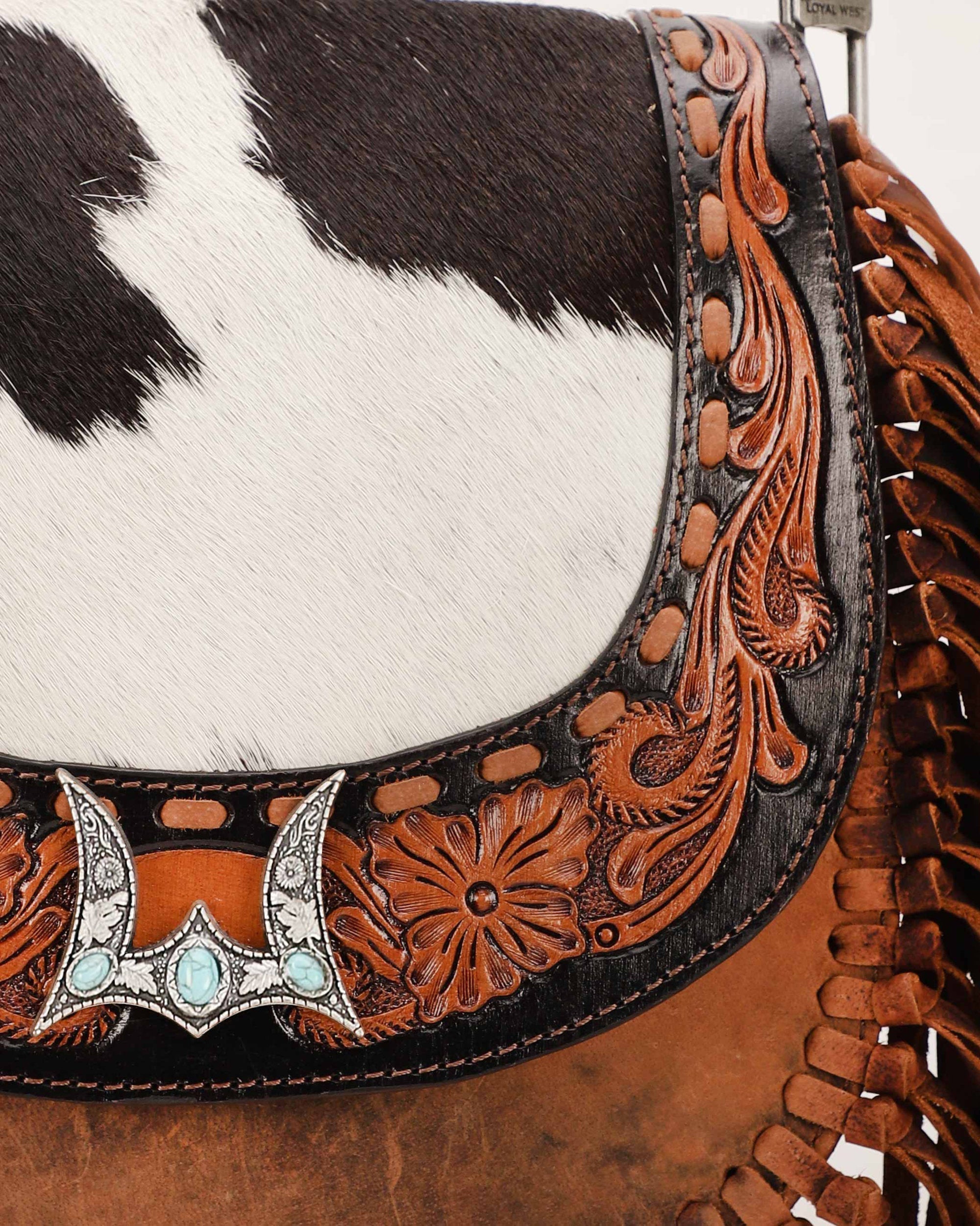 Loyal West Desert Dahilia Tassle Bag