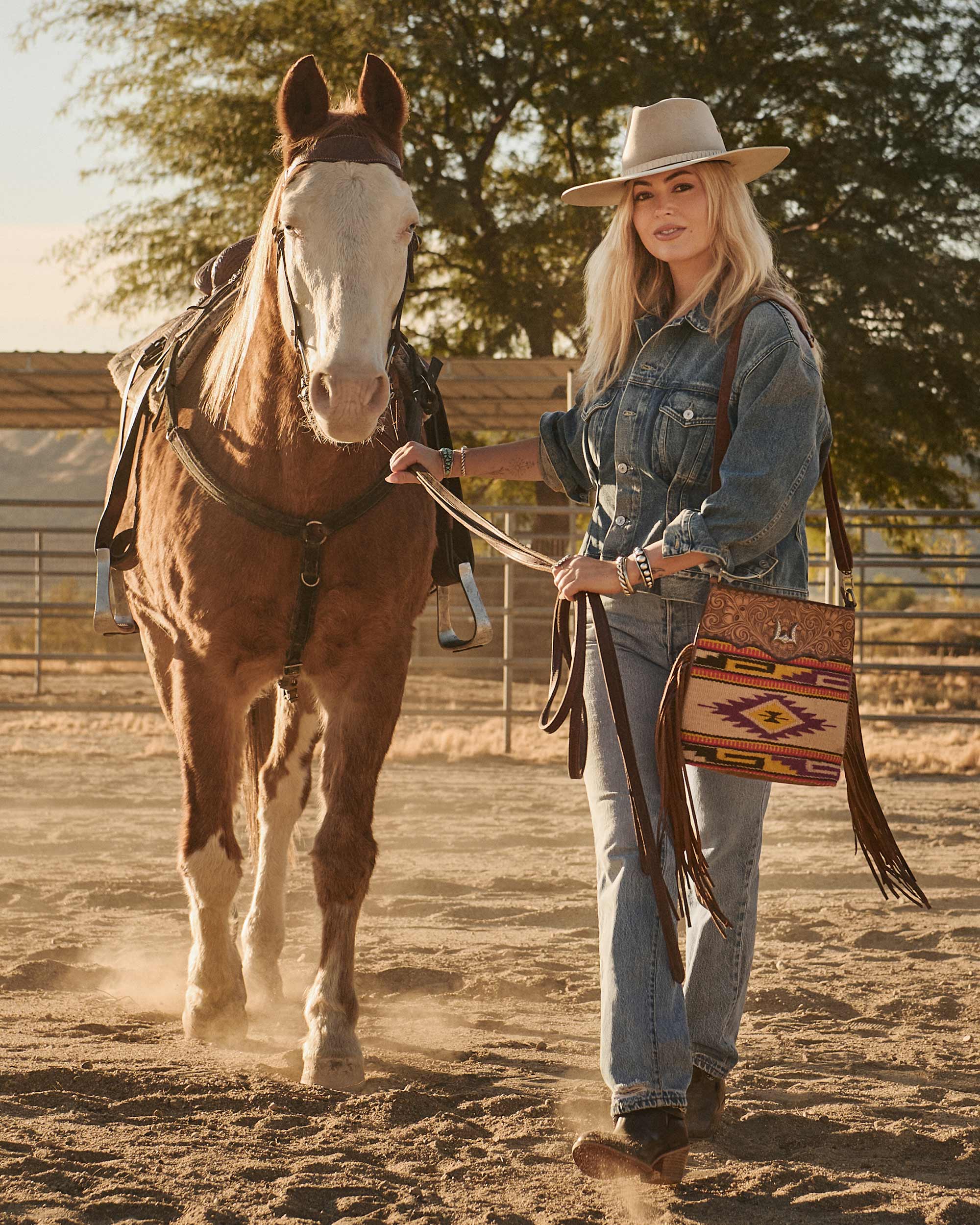 Loyal West Gloriana Medium Bag Beige