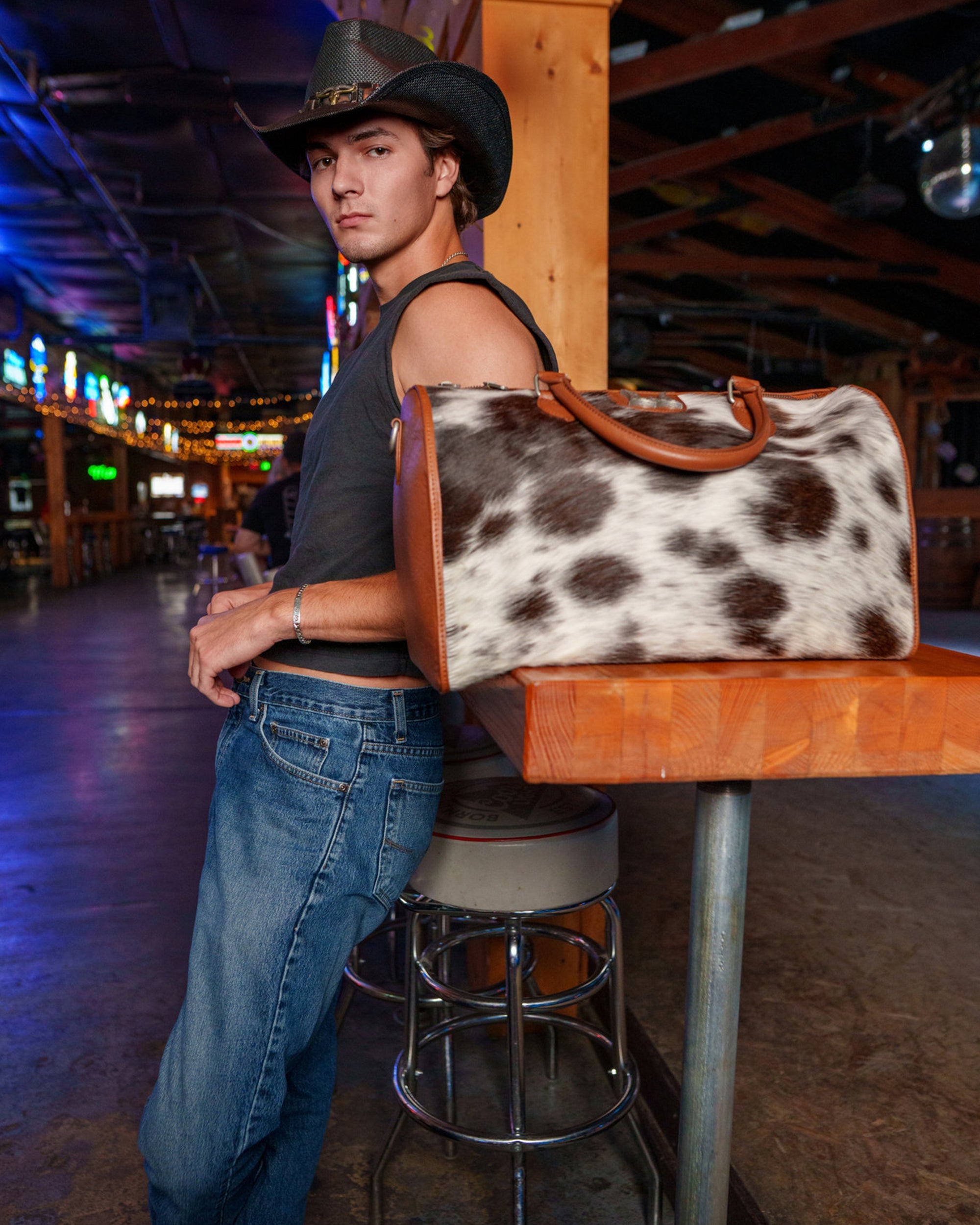 Loyal West Silver Standard Medium Duffle Bag