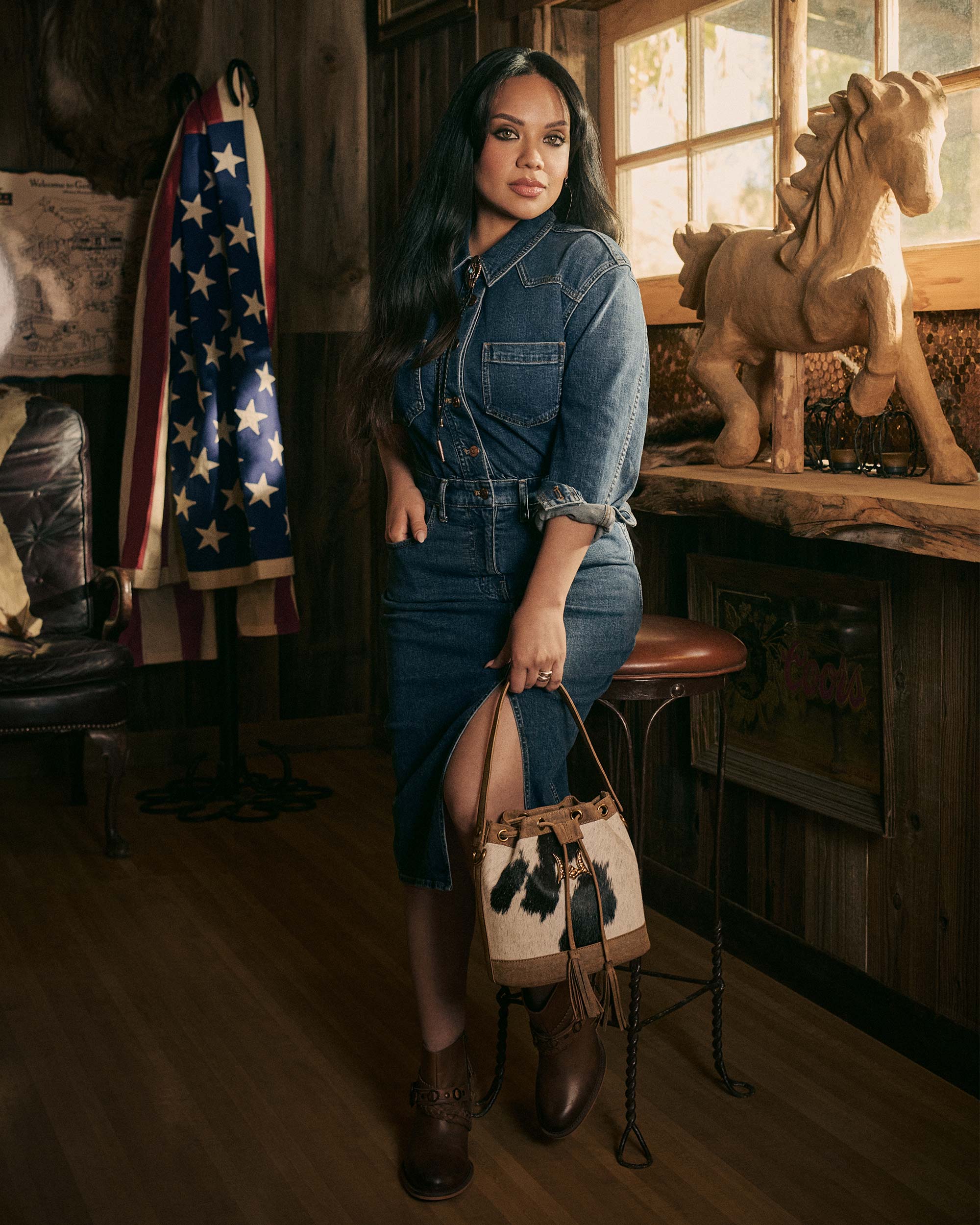 Loyal West Bucket Bag