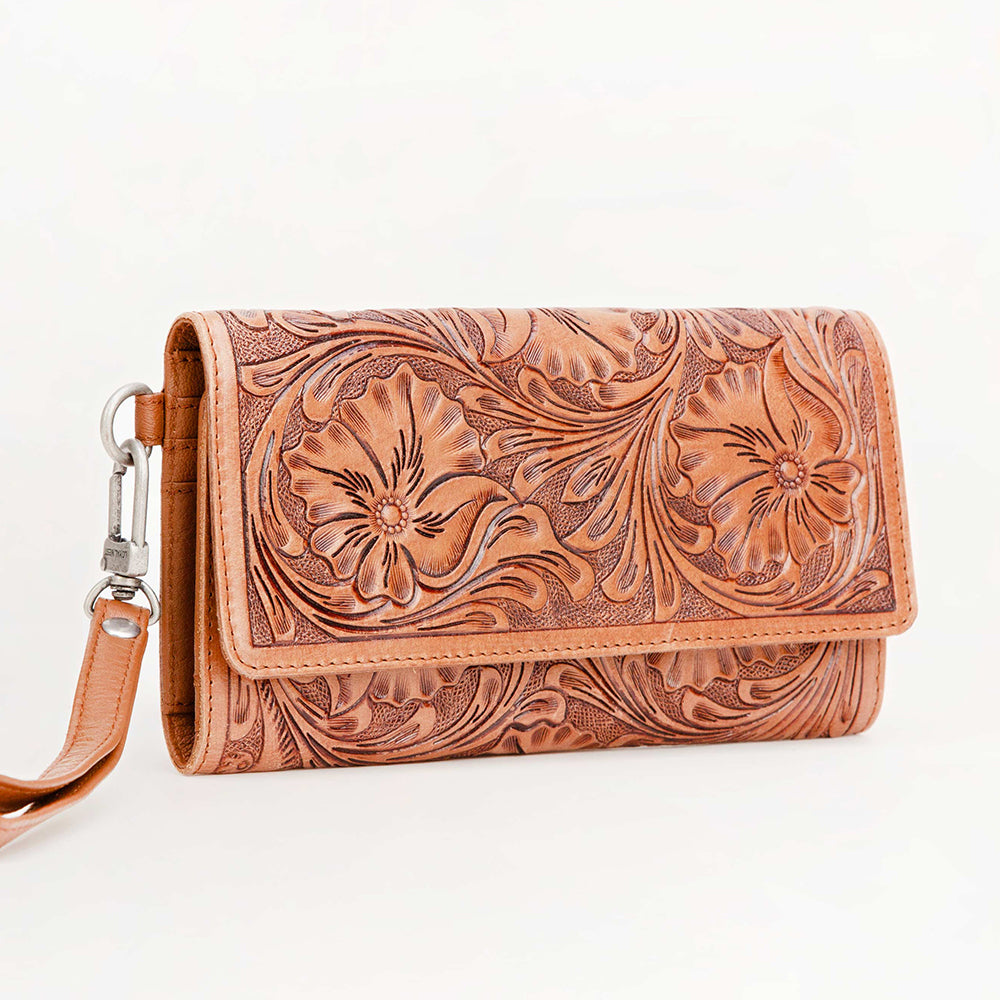 Loyal West Drover Wallet Brown