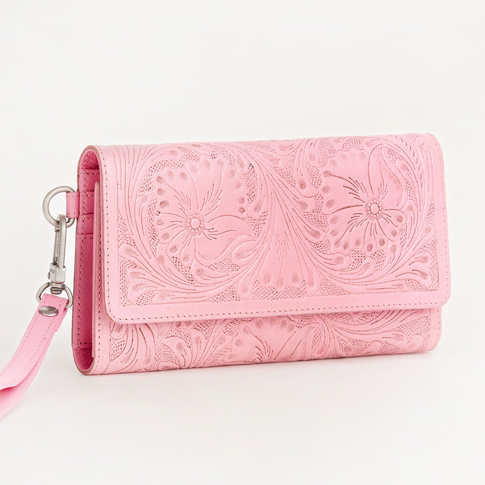 Loyal West Drover Wallet Pink